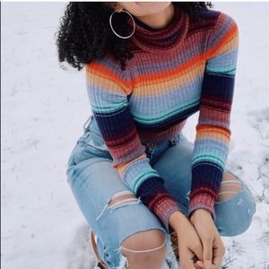 American eagle turtleneck sweater